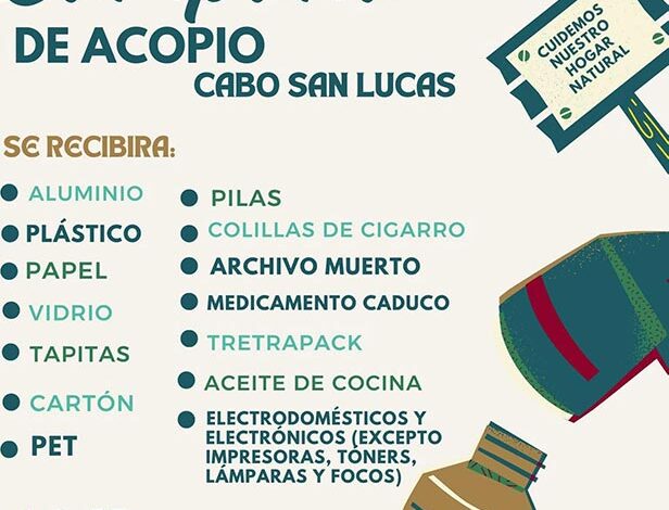 Invitan a jornada de reciclaje en Cabo San Lucas; será este viernes