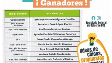 Dan a conocer a las y los ganadores