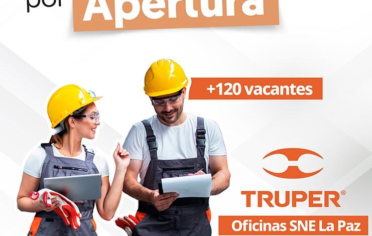 Más de 120 vacantes de empleo
