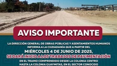 Anuncian cierre temporal de calle