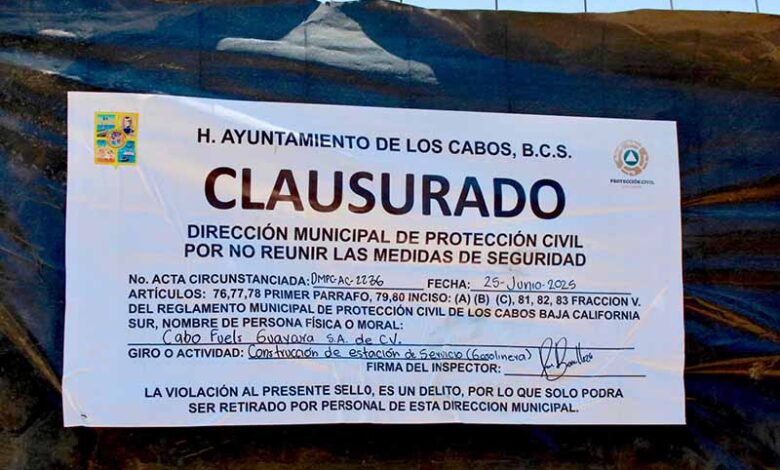 Por representar riesgo inminente