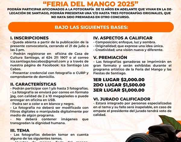 Abren convocatoria para concurso